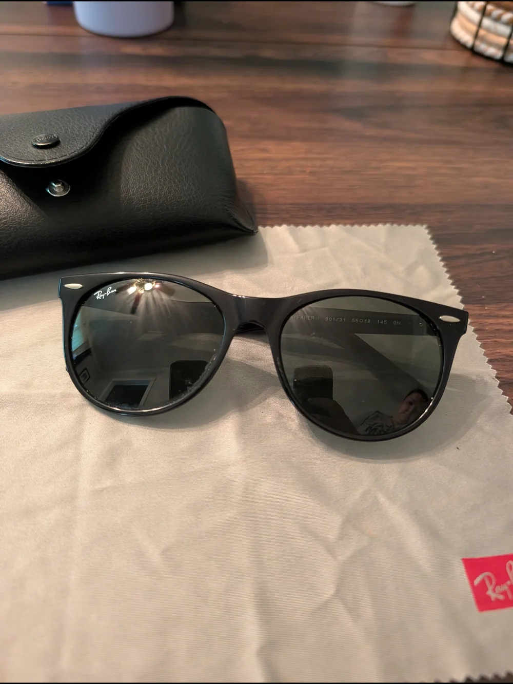 Ray-Ban Classic Black Wayfarer II Sunglasses